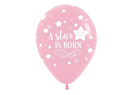 Ballon latex 12inch (30cm) a star is born
