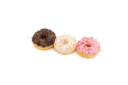 Brochette mini donuts