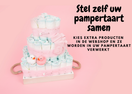 1. Stel zelf uw pampertaart samen