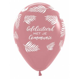 Ballon 45cm communie feathers
