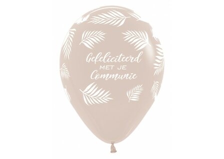 Ballon 45cm communie feathers