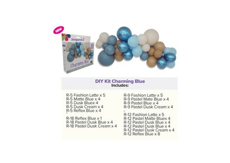 DIY Balloon Kit - Charming Blue