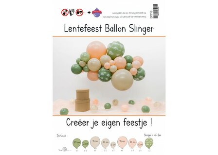 DIY Balloon Kit - Organic - Lentefeest