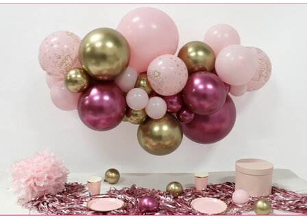 DIY Balloon Kit - Organic - Happy Birthday Princess
