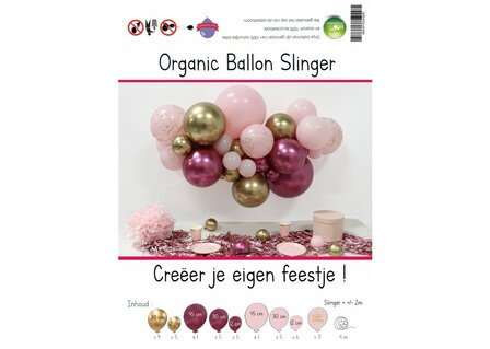 DIY Balloon Kit - Organic - Happy Birthday Princess