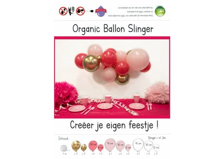 DIY Balloon Kit - Organic - Pink