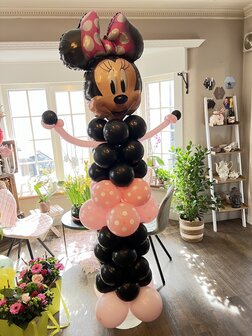 1 - Ballonstaander Minnie Mouse 190cm