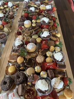 Luxe dessertplank 90cm x 30cm