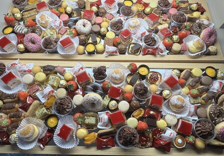 Luxe dessertplank 90cm x 30cm