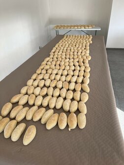 Zakje met 2 belegde broodjes