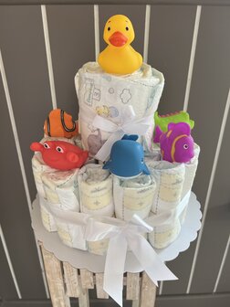pampertaart unisex badspeelgoed