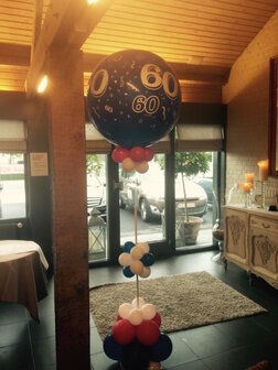 Ballonstaanders met topballon 90cm 