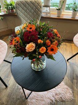 Boeket Oranje Tinten 