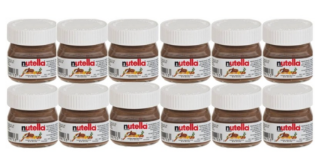 Nutella potje 25gr. (niet gepersonaliseerd)