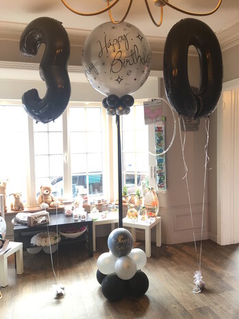 Ballondeco 30 jaar set