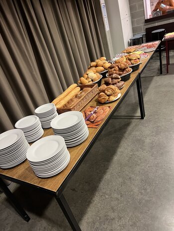 2-luxeformule ontbijtbuffet op locatie vanaf 20 personen