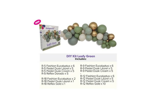 DIY Balloon Kit - Leafy Green