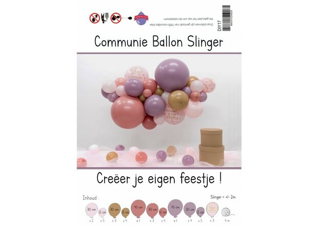 DIY Balloon Kit - Organic - Communie Pink