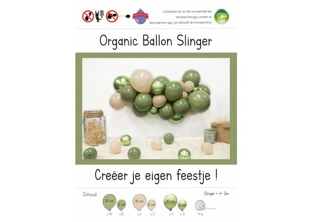 DIY Balloon Kit - Organic - Eucalyptus