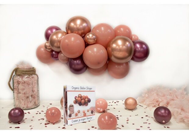 DIY Balloon Kit - Organic - Rosewood