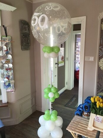 Ballonstaanders met topballon 90cm 