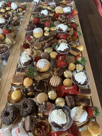 Luxe dessertplank 90cm x 30cm