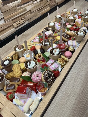 Luxe dessertplank 90cm x 30cm
