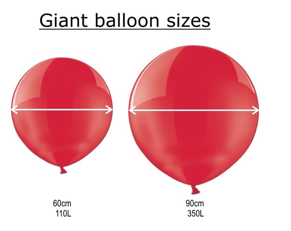 Bedrukte latex reuze reclameballonnen