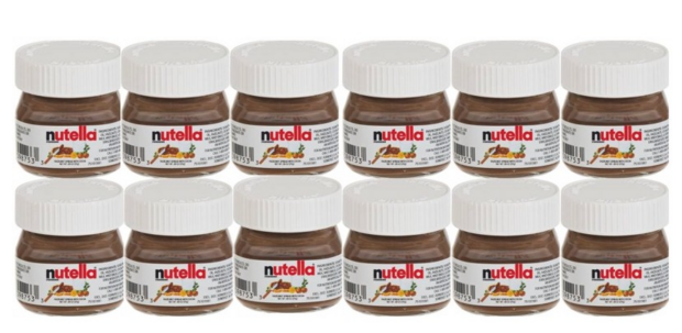 Nutella potje 25gr. (niet gepersonaliseerd)