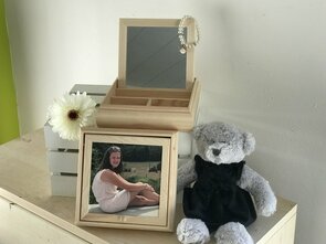 Juwelenkistje met foto