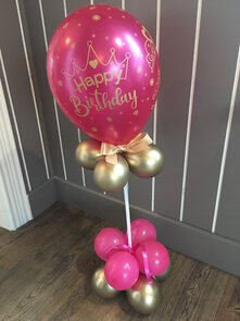 Ballonstaander tafeldecoratie verjaardag