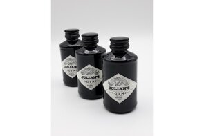 Hendrickx gin mini bottle 5cl met naam