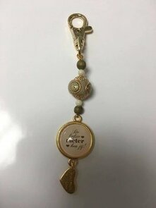 sleutelhanger "sahara" De liefste meter ben jij 