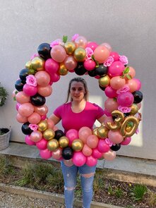 Organic Ballondeco frame