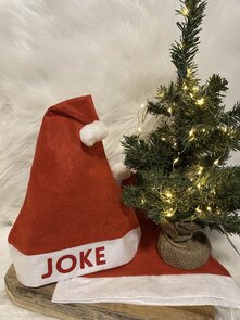 Kerstmuts met naam