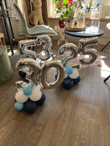 tafelstukje cijfer ( 2 cijfers)