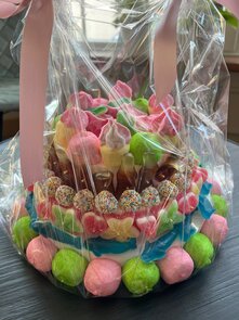 Snoeptaart "Megan" 3 niveaus