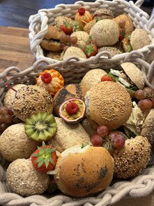 Mini broodjes luxe  (5st)