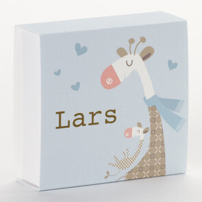 Giraf blauw Luciferdoosje