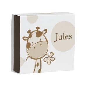 Giraf bruin Luciferdoosje