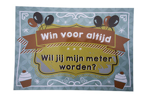 Kraskaart - Wil je mijn meter worden?