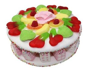 Snoeptaart 580gr. volledige eetbaar ( zonder isomo)