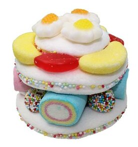 Mini snoeptaart 180gr. volledig eetbaar zonder isomo