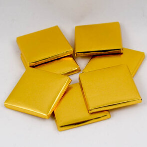 Napolitain 5gr. zonder wikkel - goudpapier