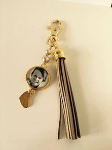 sleutelhanger flosh met enkel foto