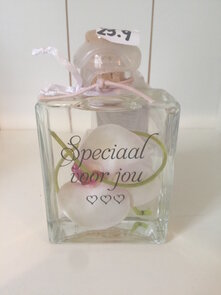 Oliekaars capri 200ml met tekst "Speciaal voor jou"