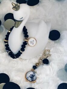 sleutelhanger "sparkle" met foto