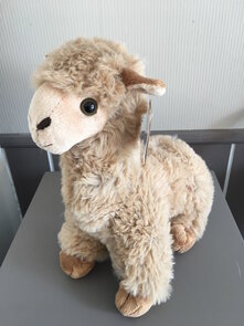 Knuffel lama klein